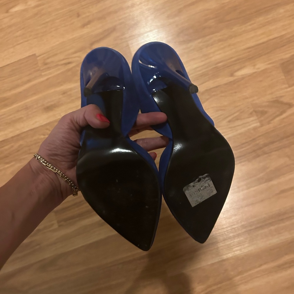 Steve Madden Royal Blue Pointed-Toe Stiletto Heels - Picture 4 of 4